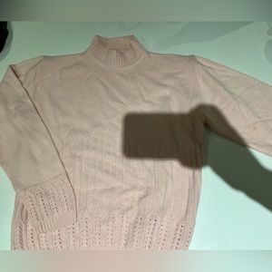 Pink turtleneck Knit Jumper
